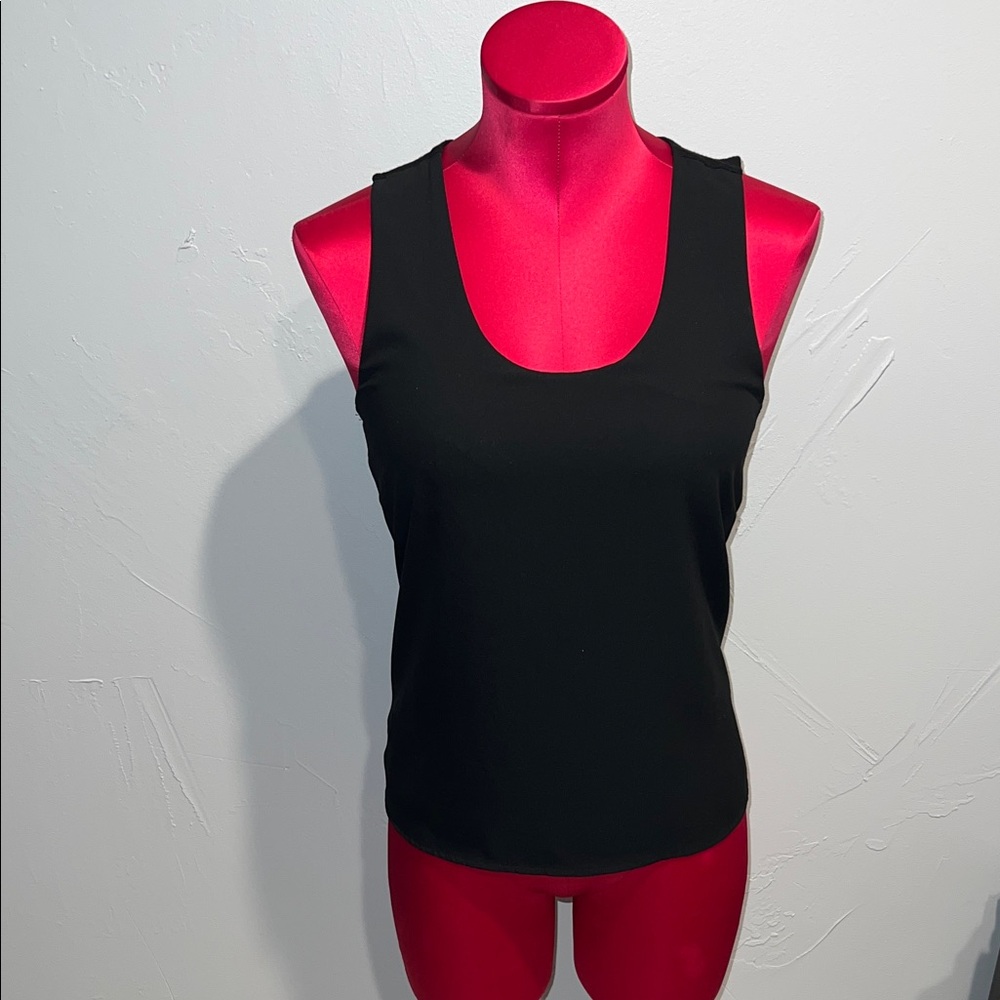 Ann Taylor Black sleeveless Top